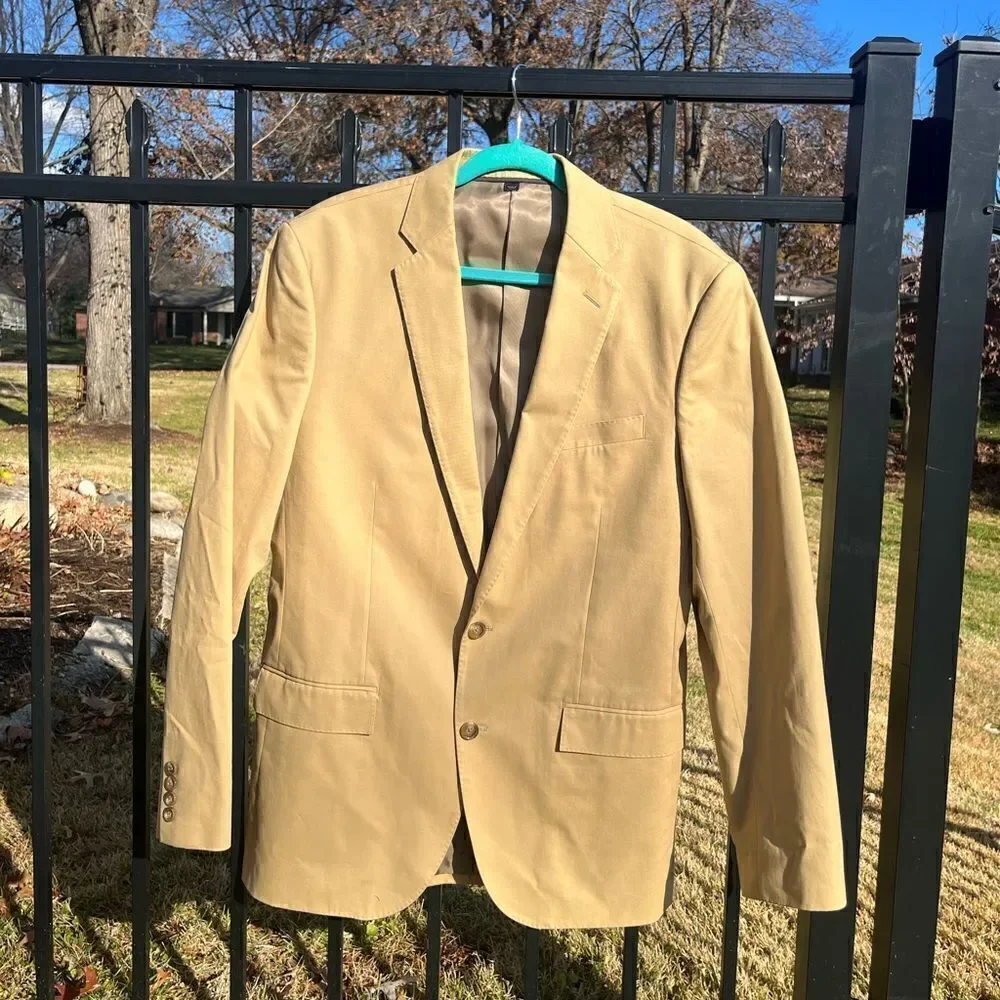 J Crew Crosby Suit Jacket in Italian Chino NWT